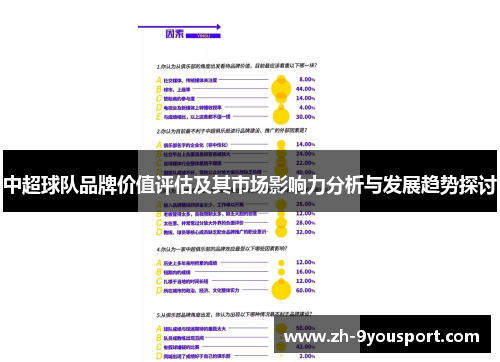 中超球队品牌价值评估及其市场影响力分析与发展趋势探讨